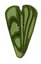 Extra Large Sage Green Velvet Heart